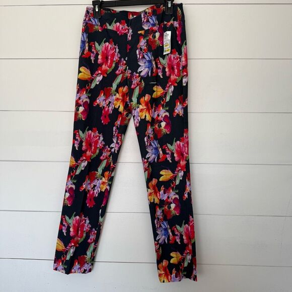 Lena Gabrielle Women’s 8 Floral Ankle Pants New - Picture 1 of 6